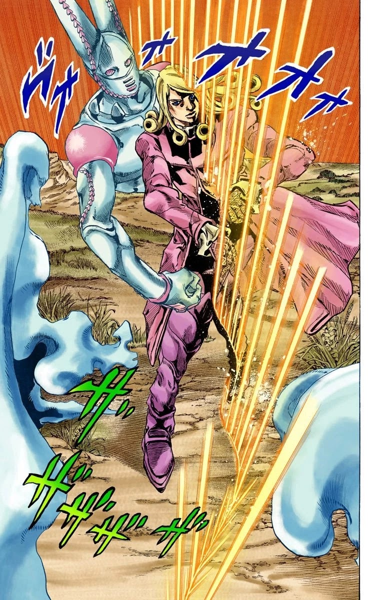 JoJo's Bizarre Adventure Part 7 - Steel Ball Run (Official Colored) Chapter 82 page 16 - Chapter 82: D4C Part 15 -Love Train-