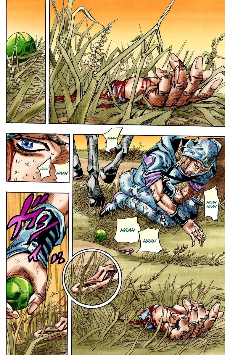 JoJo's Bizarre Adventure Part 7 - Steel Ball Run (Official Colored) Chapter 82 page 3 - Chapter 82: D4C Part 15 -Love Train-
