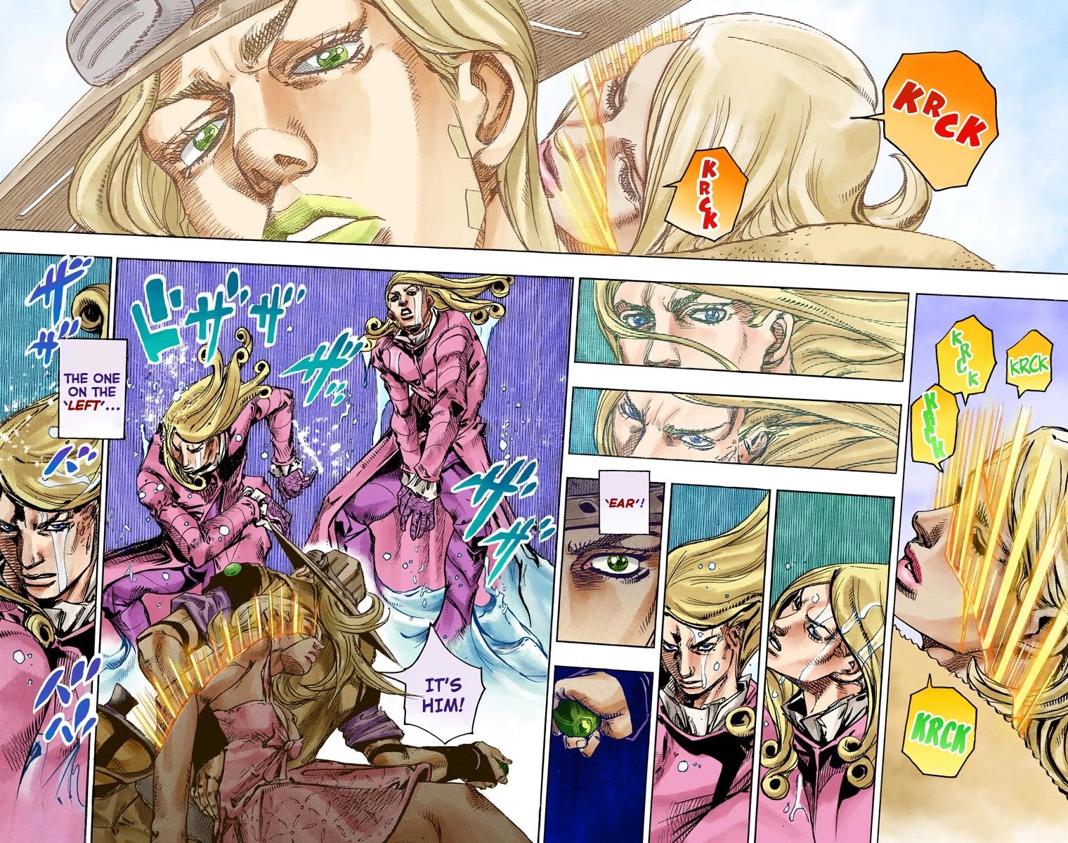 JoJo's Bizarre Adventure Part 7 - Steel Ball Run (Official Colored) Chapter 83 page 14 - Chapter 83: Ball Breaker Part 1