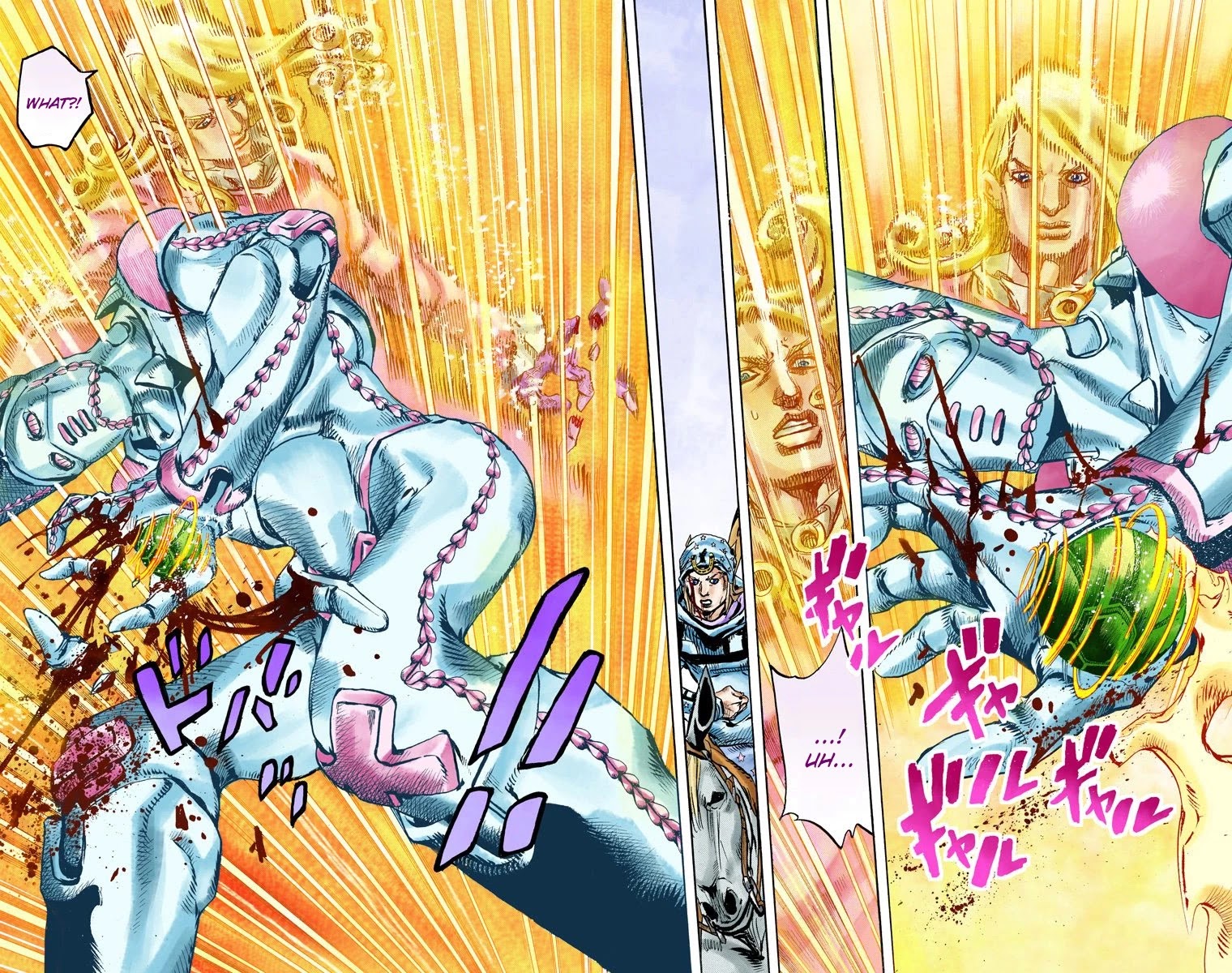 JoJo's Bizarre Adventure Part 7 - Steel Ball Run (Official Colored) Chapter 83 page 16 - Chapter 83: Ball Breaker Part 1