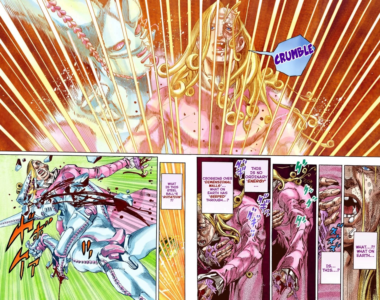 JoJo's Bizarre Adventure Part 7 - Steel Ball Run (Official Colored) Chapter 83 page 20 - Chapter 83: Ball Breaker Part 1
