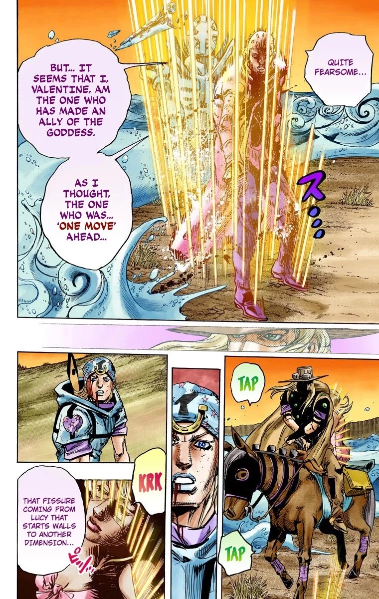 JoJo's Bizarre Adventure Part 7 - Steel Ball Run (Official Colored) Chapter 84 page 15 - Chapter 84: Ball Breaker Part 2