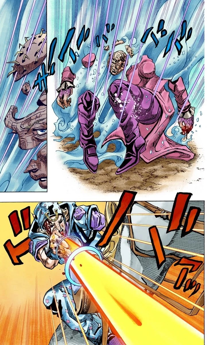 JoJo's Bizarre Adventure Part 7 - Steel Ball Run (Official Colored) Chapter 85 page 16 - Chapter 85: Ball Breaker Part 3