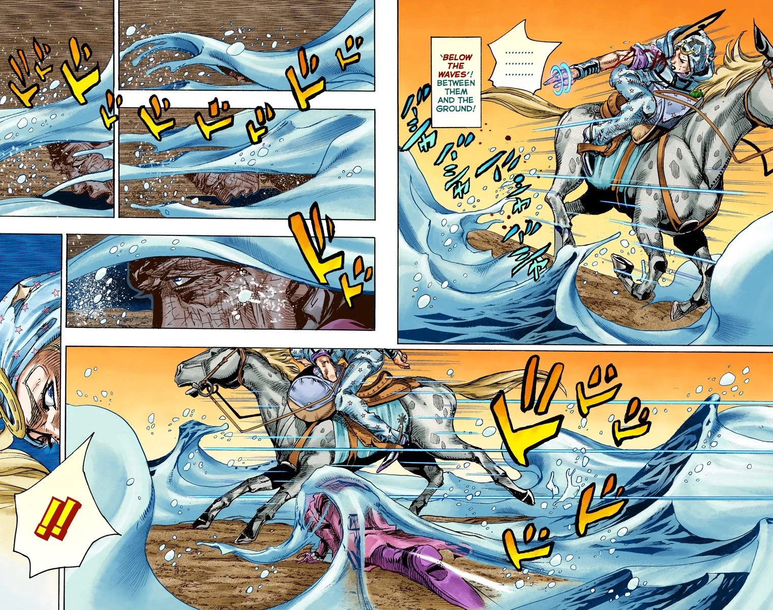 JoJo's Bizarre Adventure Part 7 - Steel Ball Run (Official Colored) Chapter 85 page 18 - Chapter 85: Ball Breaker Part 3