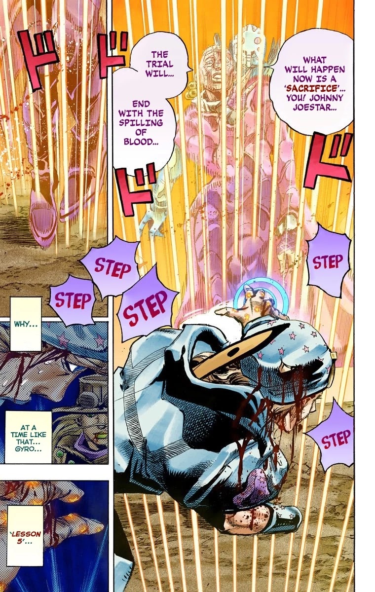 JoJo's Bizarre Adventure Part 7 - Steel Ball Run (Official Colored) Chapter 85 page 25 - Chapter 85: Ball Breaker Part 3