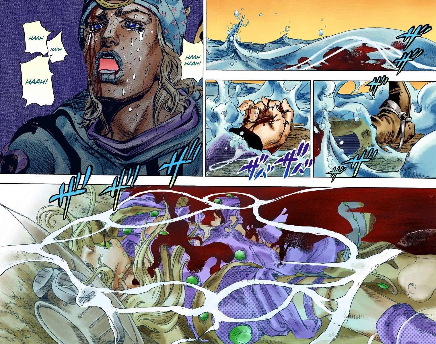 JoJo's Bizarre Adventure Part 7 - Steel Ball Run (Official Colored) Chapter 85 page 5 - Chapter 85: Ball Breaker Part 3