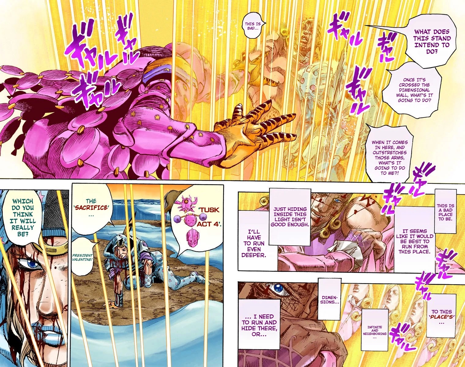 JoJo's Bizarre Adventure Part 7 - Steel Ball Run (Official Colored) Chapter 86 page 11 - Chapter 86: Ball Breaker Part 4