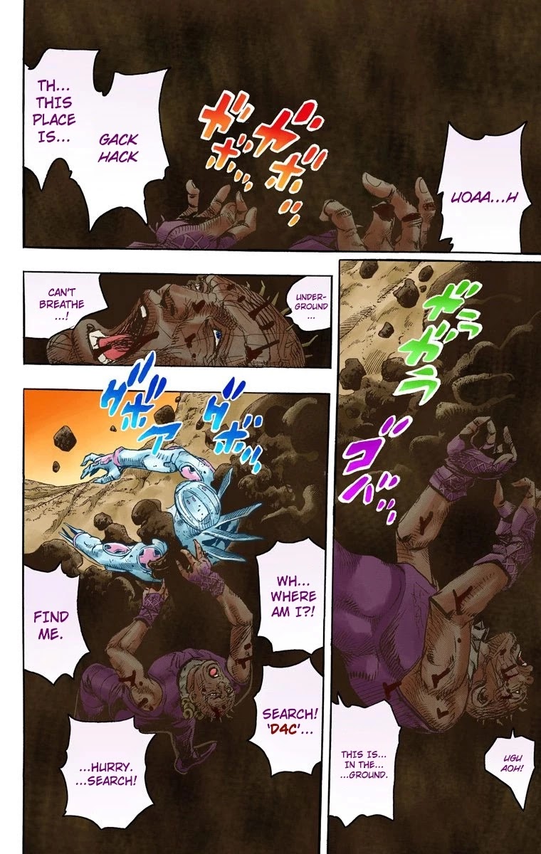 JoJo's Bizarre Adventure Part 7 - Steel Ball Run (Official Colored) Chapter 86 page 15 - Chapter 86: Ball Breaker Part 4