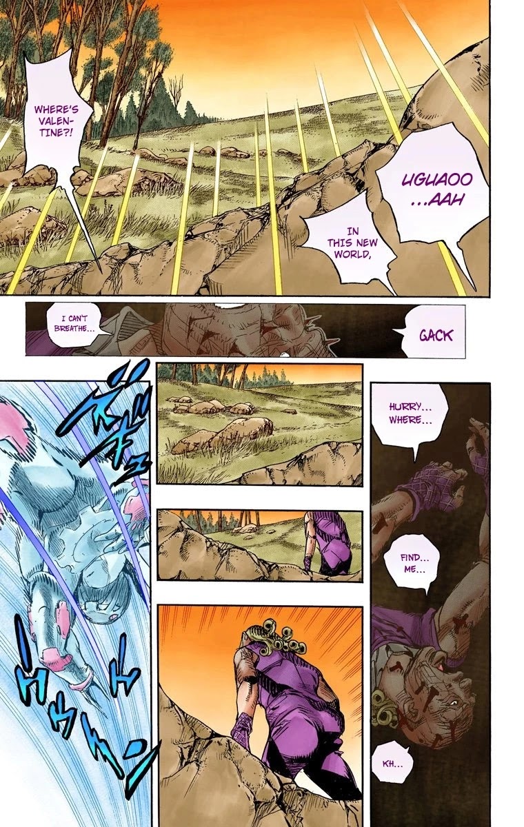 JoJo's Bizarre Adventure Part 7 - Steel Ball Run (Official Colored) Chapter 86 page 16 - Chapter 86: Ball Breaker Part 4