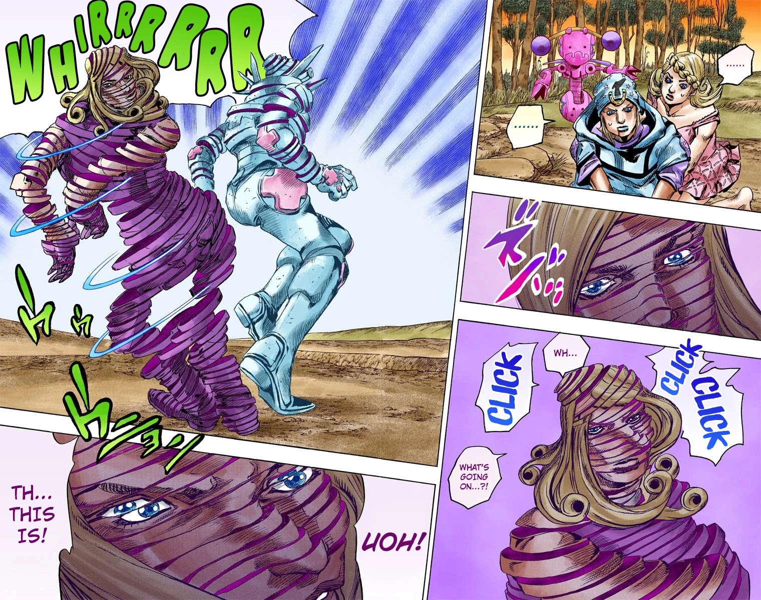 JoJo's Bizarre Adventure Part 7 - Steel Ball Run (Official Colored) Chapter 86 page 23 - Chapter 86: Ball Breaker Part 4