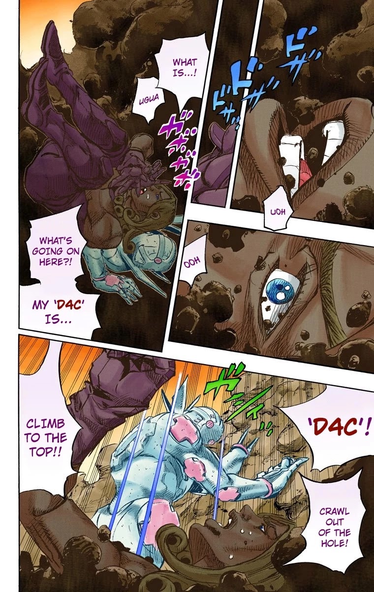 JoJo's Bizarre Adventure Part 7 - Steel Ball Run (Official Colored) Chapter 86 page 25 - Chapter 86: Ball Breaker Part 4