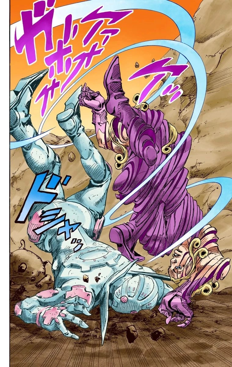 JoJo's Bizarre Adventure Part 7 - Steel Ball Run (Official Colored) Chapter 86 page 27 - Chapter 86: Ball Breaker Part 4