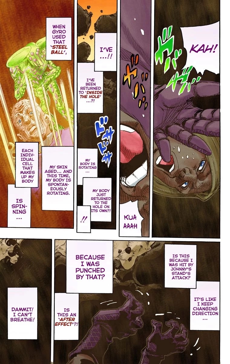 JoJo's Bizarre Adventure Part 7 - Steel Ball Run (Official Colored) Chapter 86 page 28 - Chapter 86: Ball Breaker Part 4