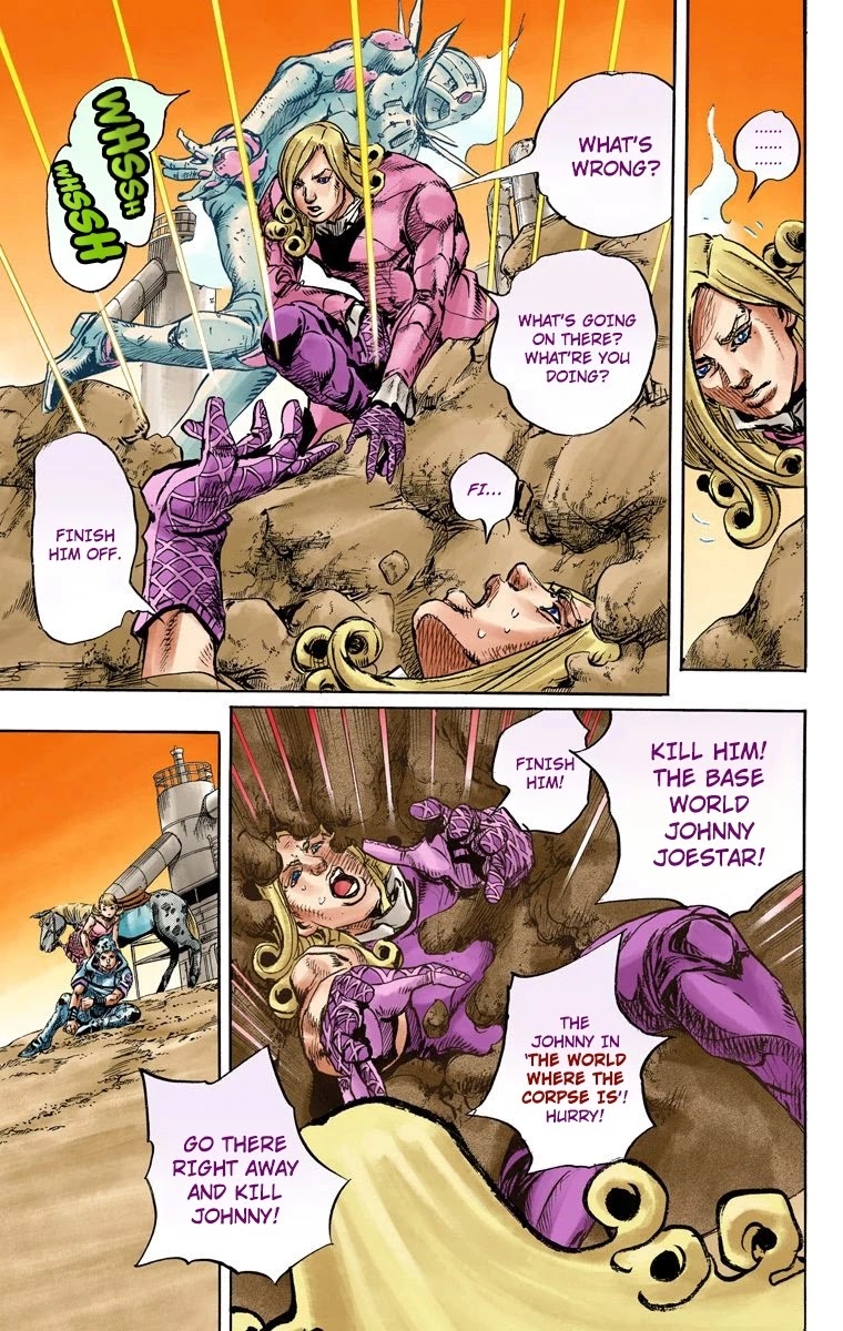 JoJo's Bizarre Adventure Part 7 - Steel Ball Run (Official Colored) Chapter 86 page 30 - Chapter 86: Ball Breaker Part 4