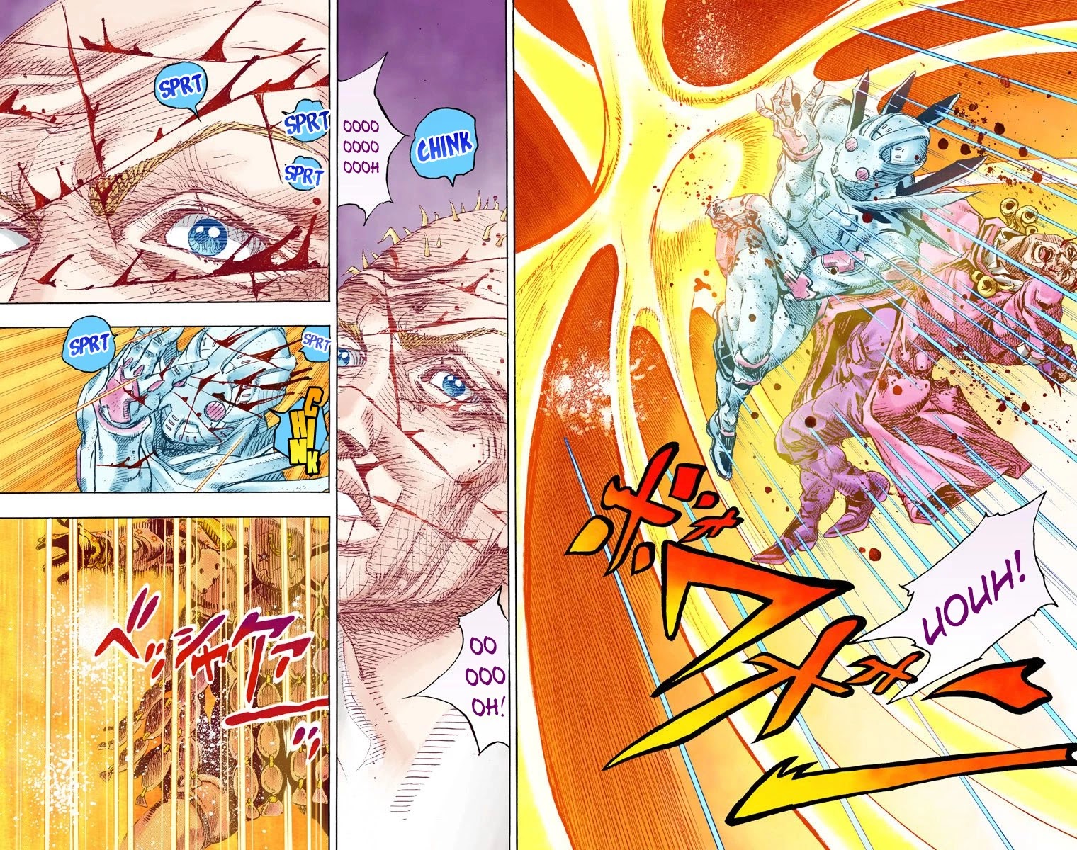 JoJo's Bizarre Adventure Part 7 - Steel Ball Run (Official Colored) Chapter 86 page 7 - Chapter 86: Ball Breaker Part 4