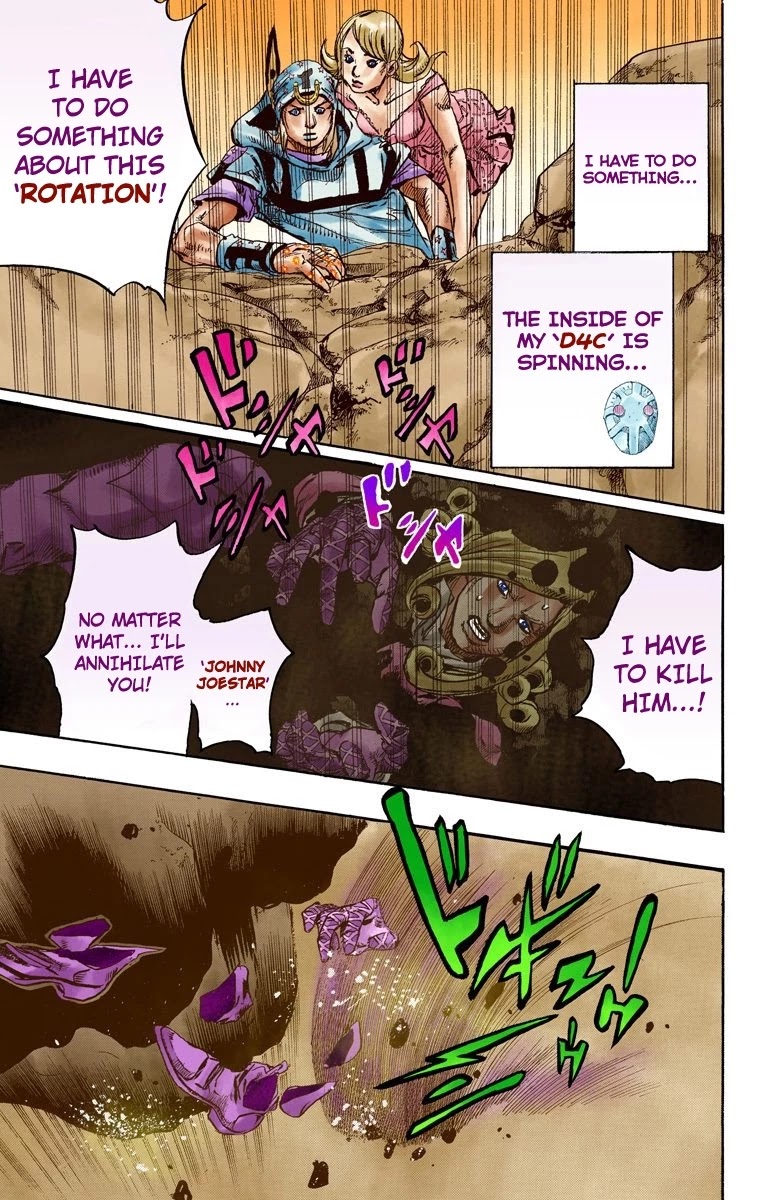 JoJo's Bizarre Adventure Part 7 - Steel Ball Run (Official Colored) Chapter 87 page 10 - Chapter 87: Ball Breaker Part 5