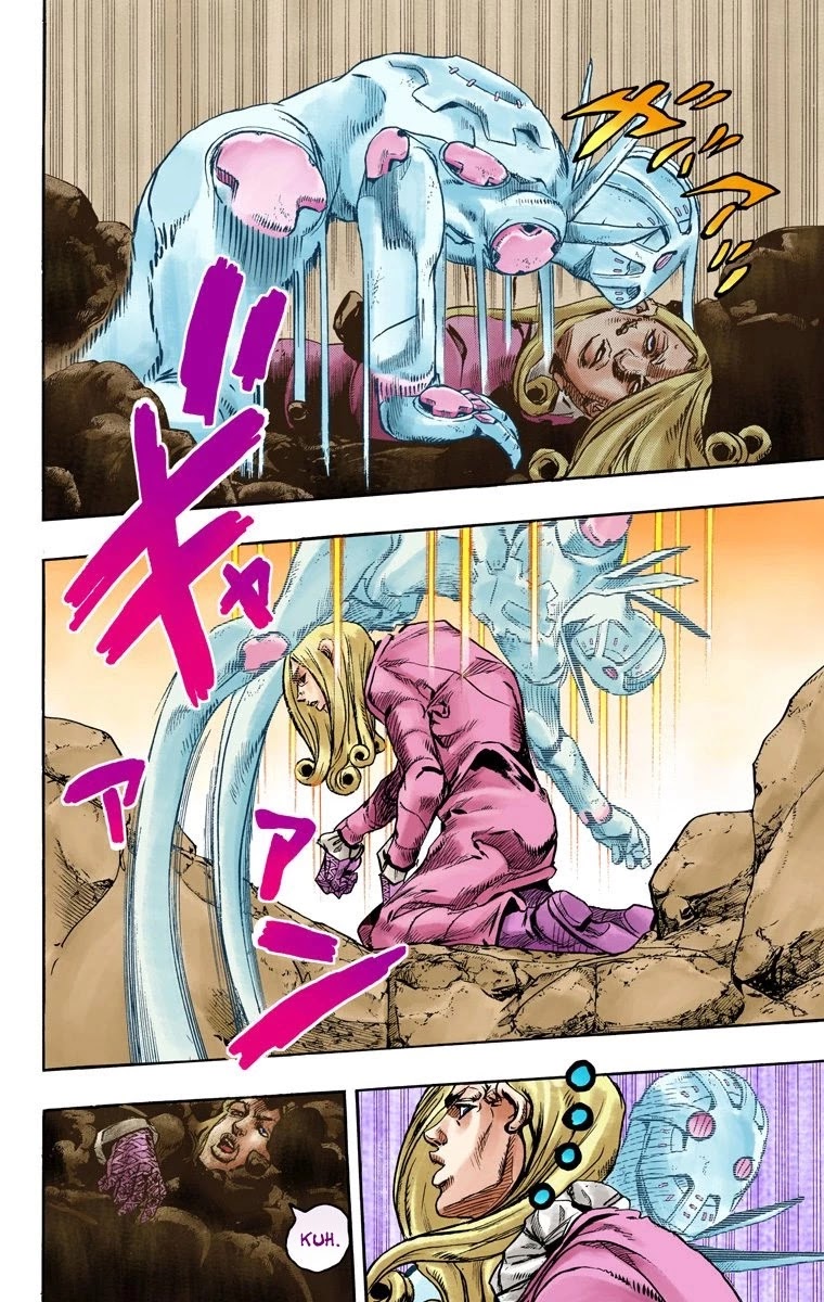 JoJo's Bizarre Adventure Part 7 - Steel Ball Run (Official Colored) Chapter 87 page 11 - Chapter 87: Ball Breaker Part 5