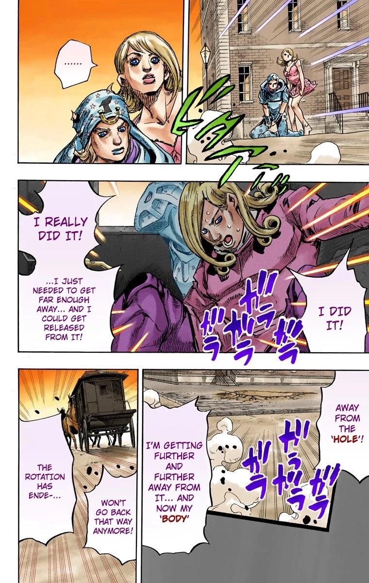 JoJo's Bizarre Adventure Part 7 - Steel Ball Run (Official Colored) Chapter 87 page 16 - Chapter 87: Ball Breaker Part 5