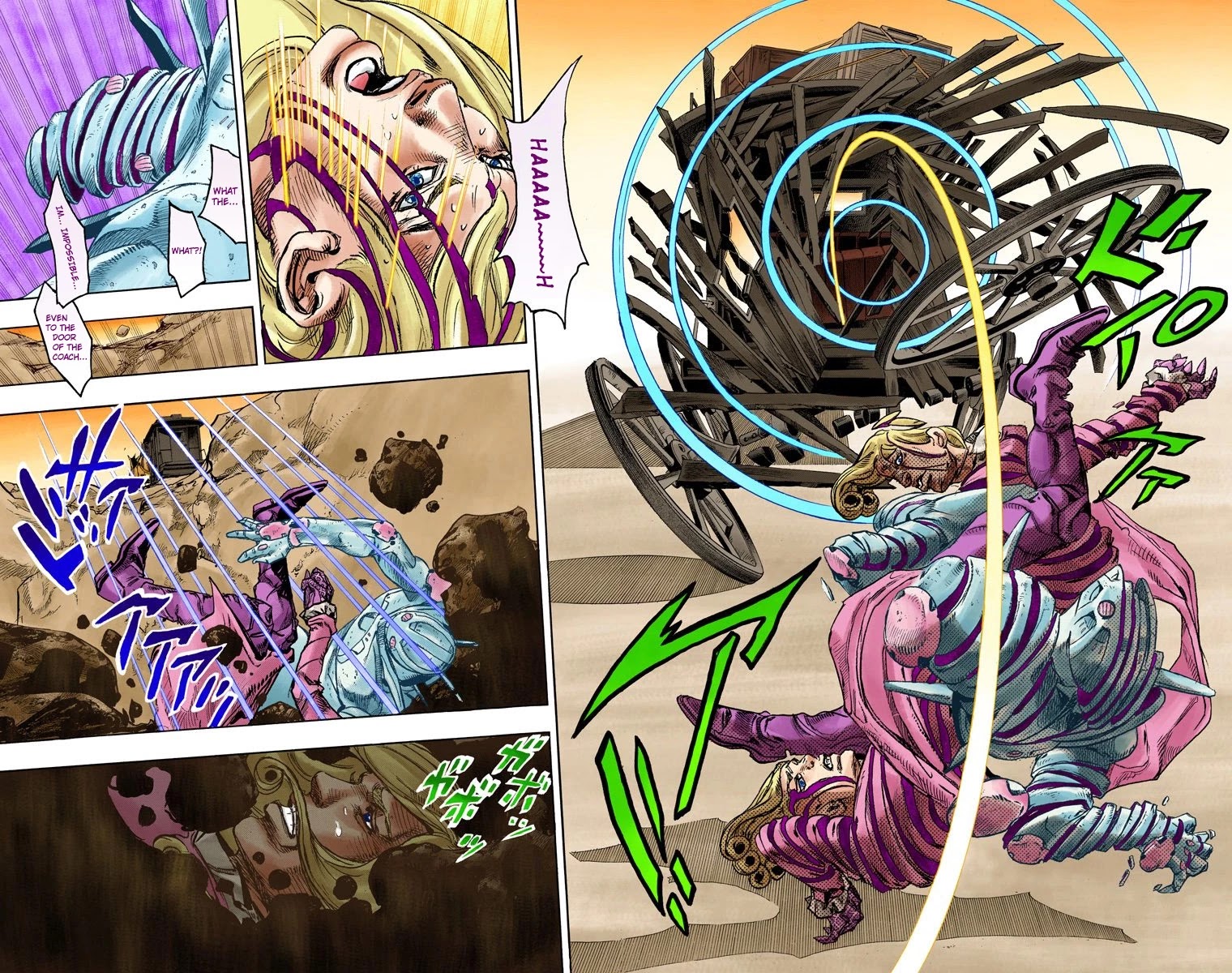 JoJo's Bizarre Adventure Part 7 - Steel Ball Run (Official Colored) Chapter 87 page 18 - Chapter 87: Ball Breaker Part 5