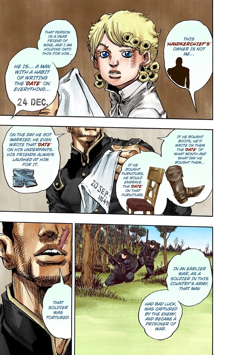 JoJo's Bizarre Adventure Part 7 - Steel Ball Run (Official Colored) Chapter 87 page 22 - Chapter 87: Ball Breaker Part 5