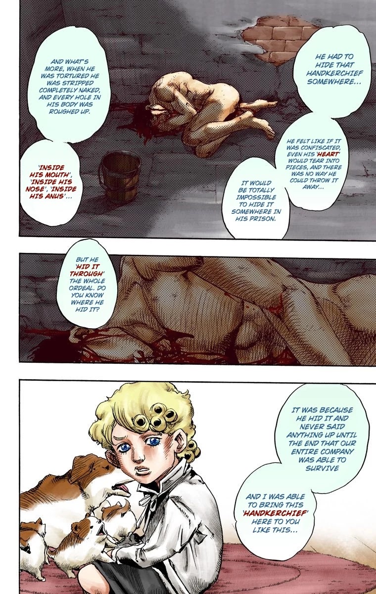 JoJo's Bizarre Adventure Part 7 - Steel Ball Run (Official Colored) Chapter 87 page 25 - Chapter 87: Ball Breaker Part 5