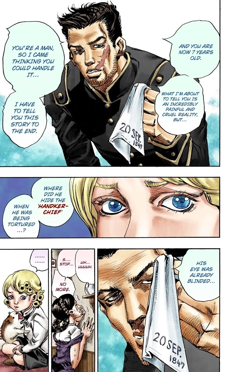 JoJo's Bizarre Adventure Part 7 - Steel Ball Run (Official Colored) Chapter 87 page 26 - Chapter 87: Ball Breaker Part 5