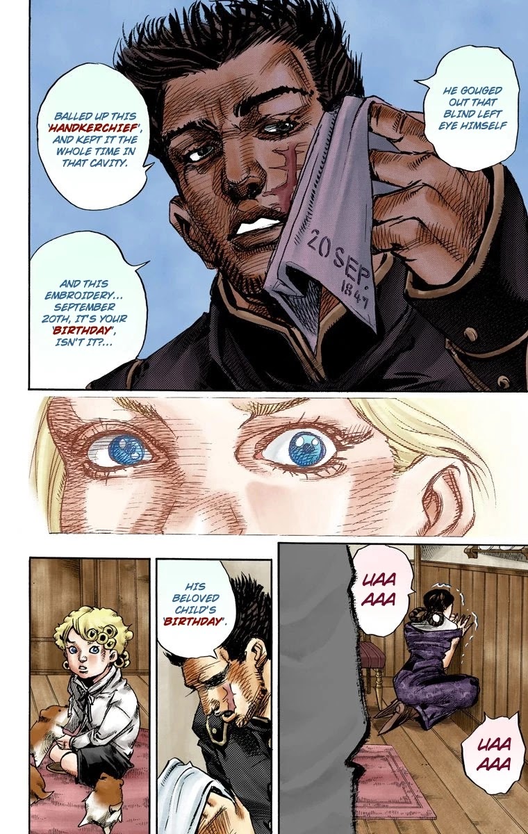 JoJo's Bizarre Adventure Part 7 - Steel Ball Run (Official Colored) Chapter 87 page 27 - Chapter 87: Ball Breaker Part 5