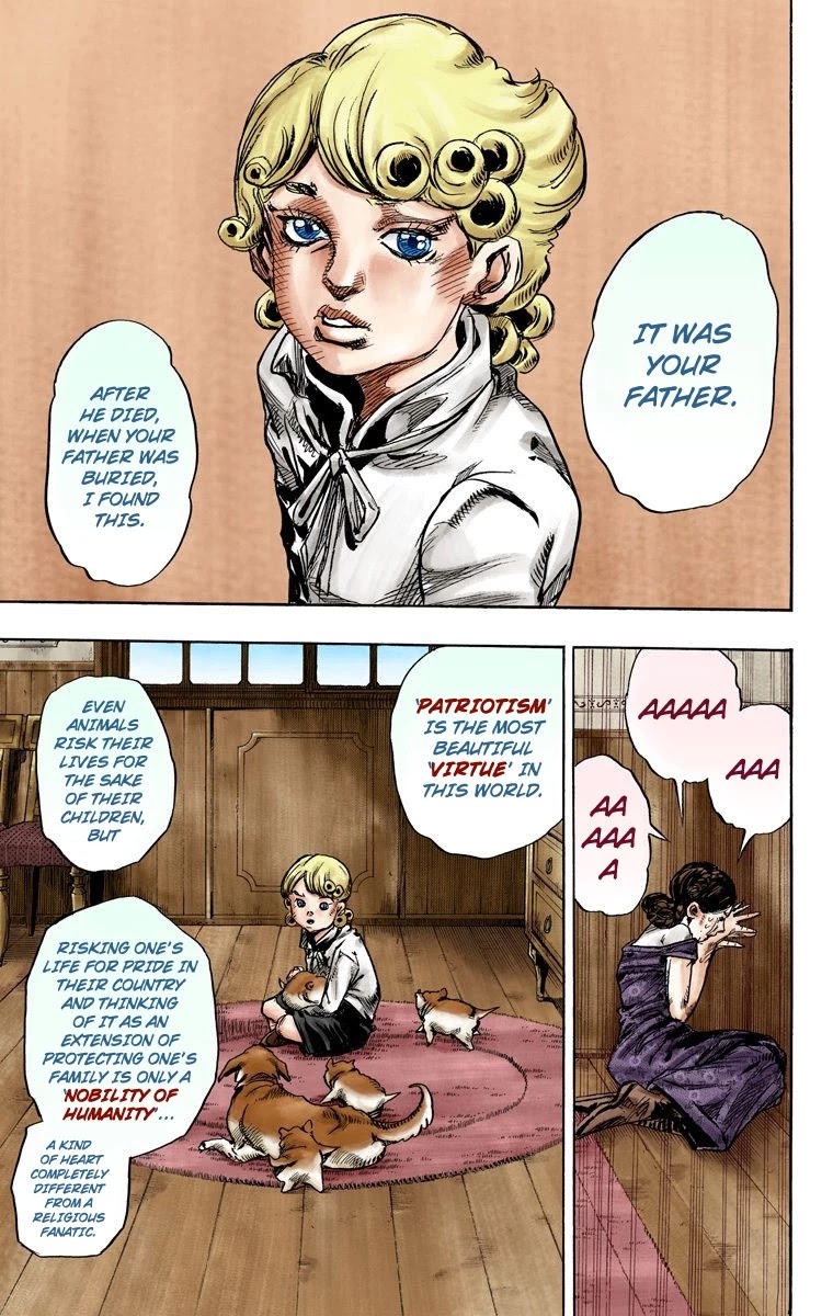 JoJo's Bizarre Adventure Part 7 - Steel Ball Run (Official Colored) Chapter 87 page 28 - Chapter 87: Ball Breaker Part 5