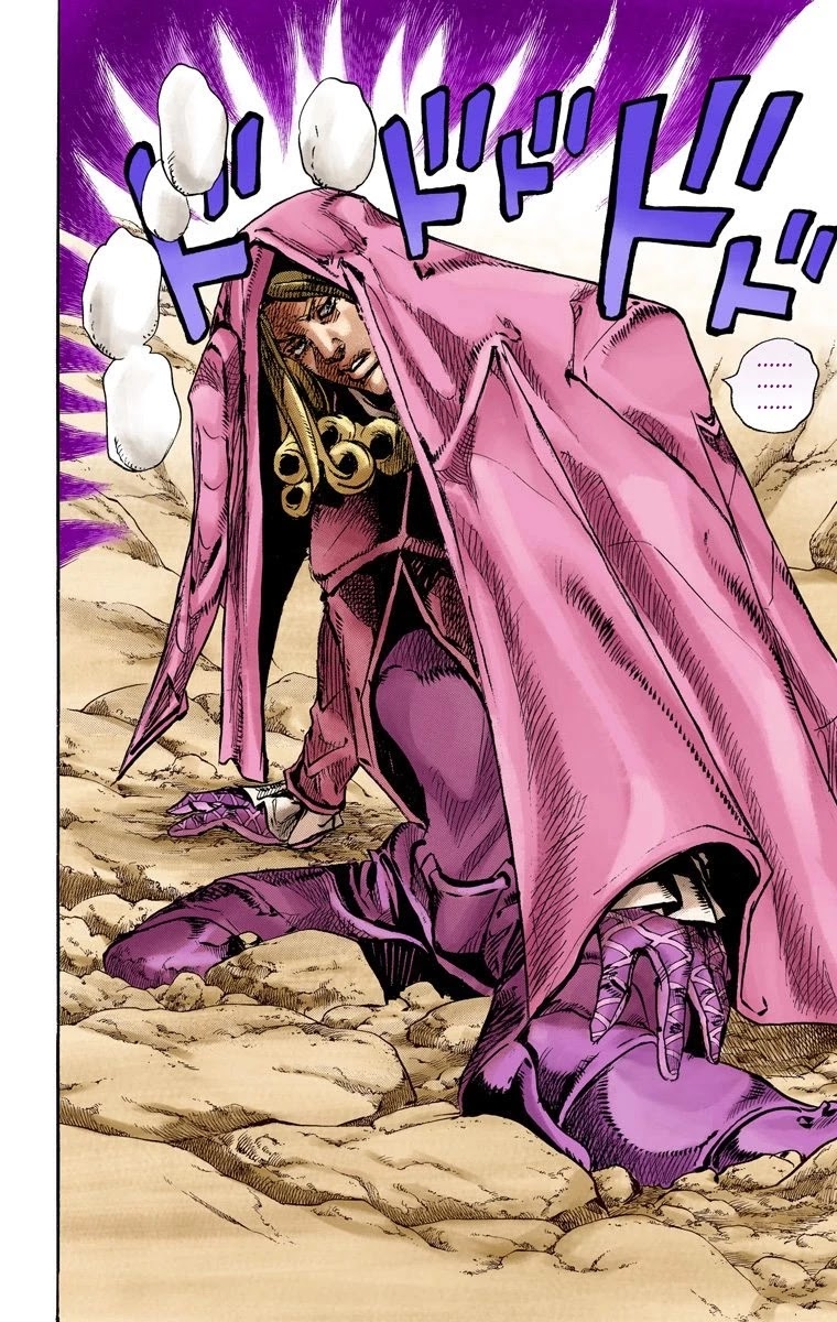 JoJo's Bizarre Adventure Part 7 - Steel Ball Run (Official Colored) Chapter 87 page 35 - Chapter 87: Ball Breaker Part 5