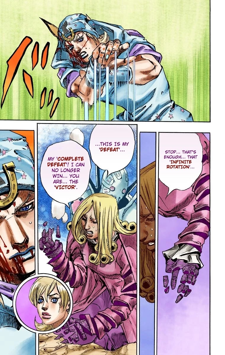JoJo's Bizarre Adventure Part 7 - Steel Ball Run (Official Colored) Chapter 87 page 36 - Chapter 87: Ball Breaker Part 5