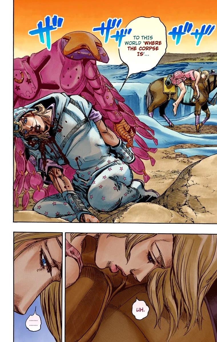 JoJo's Bizarre Adventure Part 7 - Steel Ball Run (Official Colored) Chapter 87 page 4 - Chapter 87: Ball Breaker Part 5