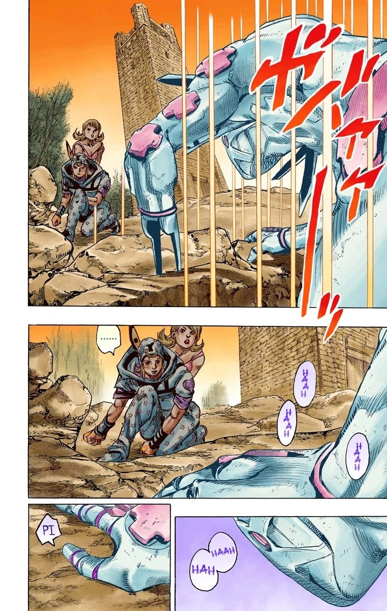 JoJo's Bizarre Adventure Part 7 - Steel Ball Run (Official Colored) Chapter 87 page 6 - Chapter 87: Ball Breaker Part 5