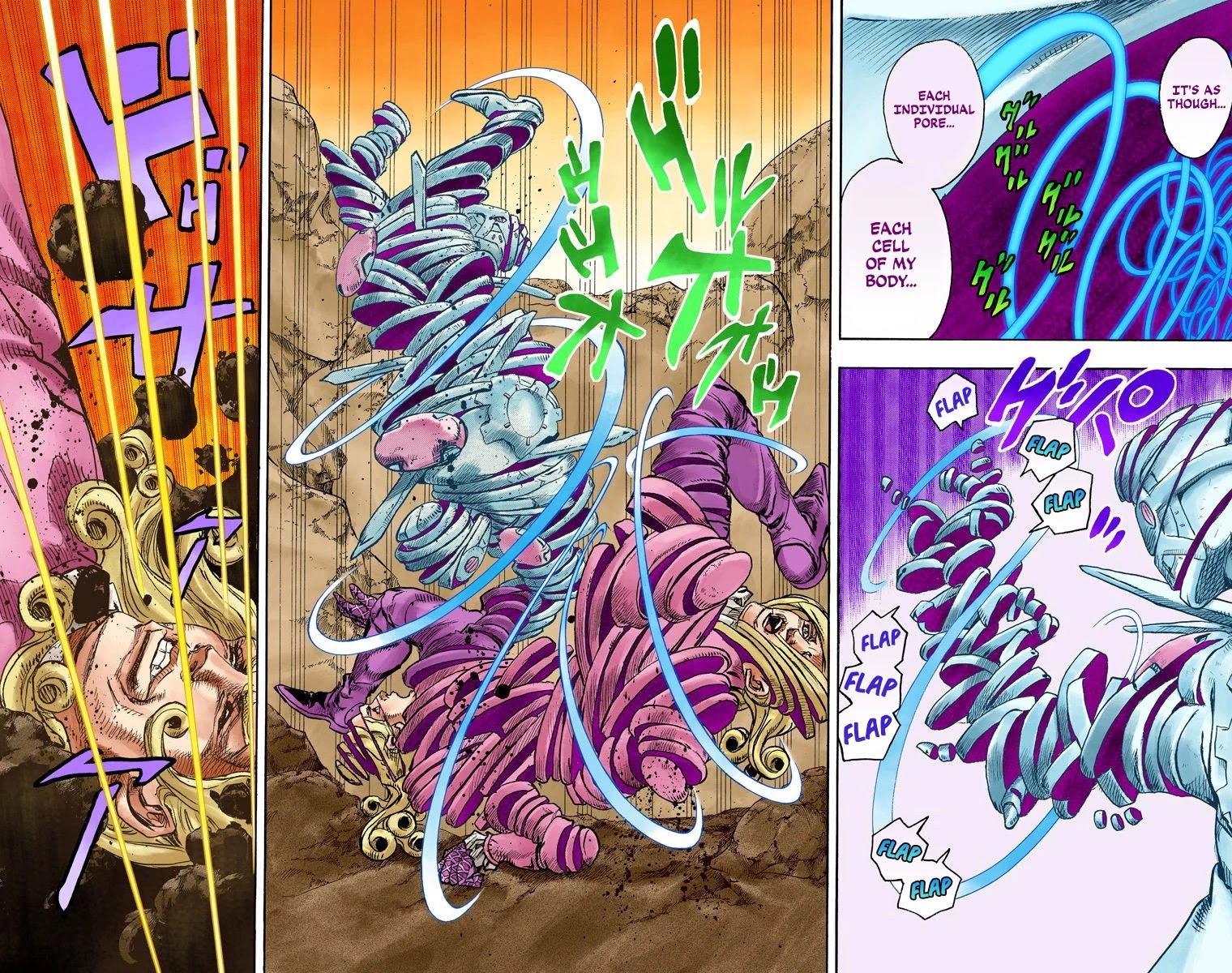 JoJo's Bizarre Adventure Part 7 - Steel Ball Run (Official Colored) Chapter 87 page 8 - Chapter 87: Ball Breaker Part 5