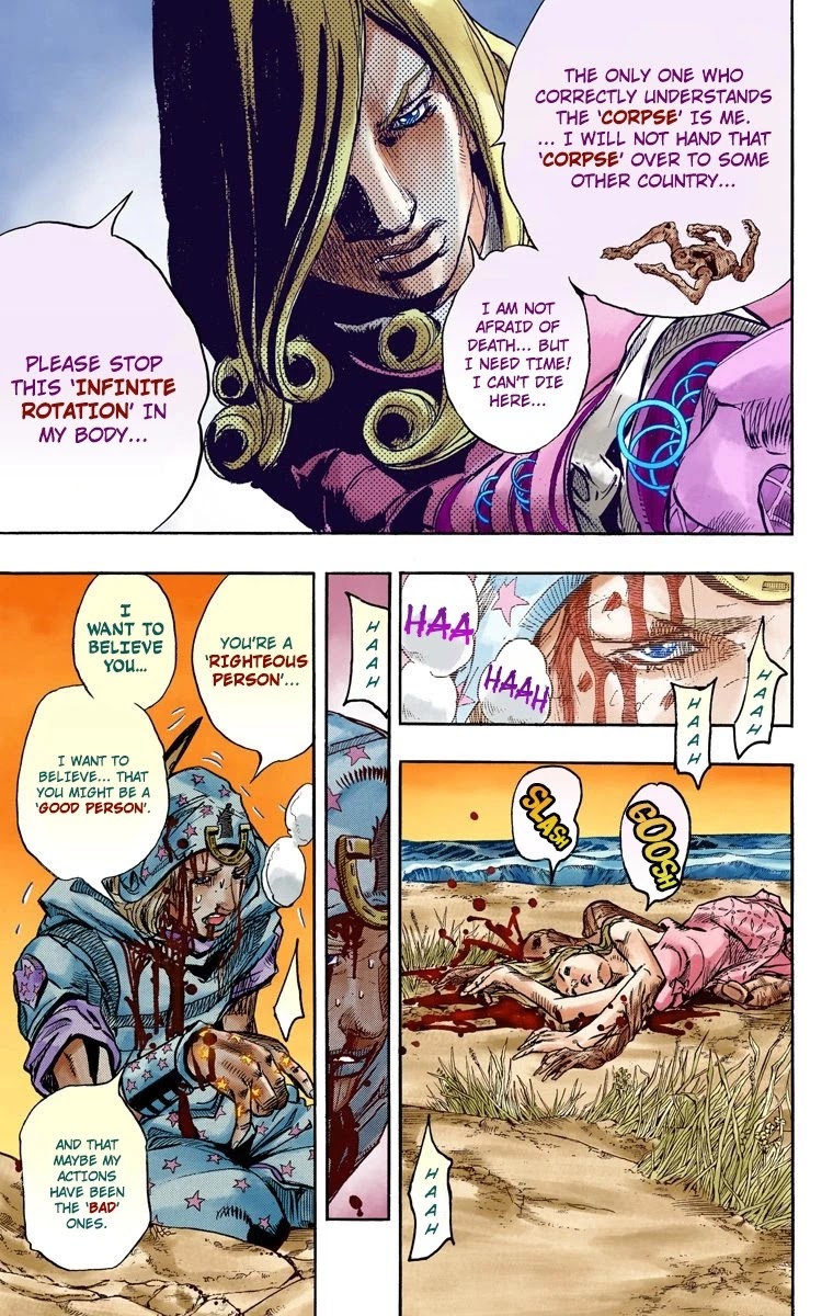 JoJo's Bizarre Adventure Part 7 - Steel Ball Run (Official Colored) Chapter 88 page 18 - Chapter 88: Break My Heart, Break Your Heart Part 1