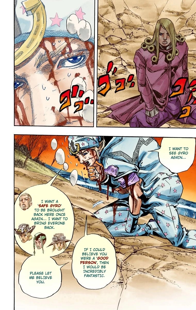JoJo's Bizarre Adventure Part 7 - Steel Ball Run (Official Colored) Chapter 88 page 20 - Chapter 88: Break My Heart, Break Your Heart Part 1