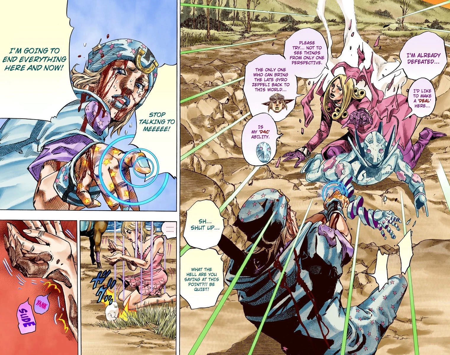 JoJo's Bizarre Adventure Part 7 - Steel Ball Run (Official Colored) Chapter 88 page 5 - Chapter 88: Break My Heart, Break Your Heart Part 1