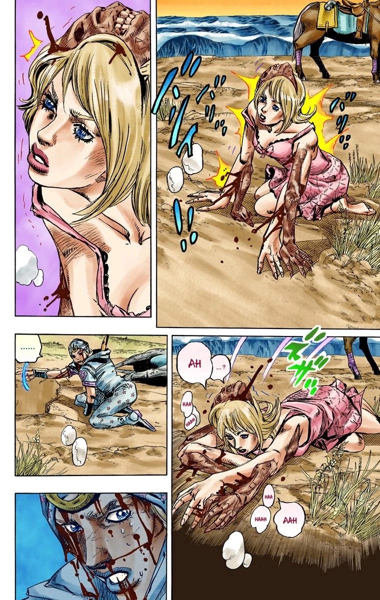 JoJo's Bizarre Adventure Part 7 - Steel Ball Run (Official Colored) Chapter 88 page 6 - Chapter 88: Break My Heart, Break Your Heart Part 1