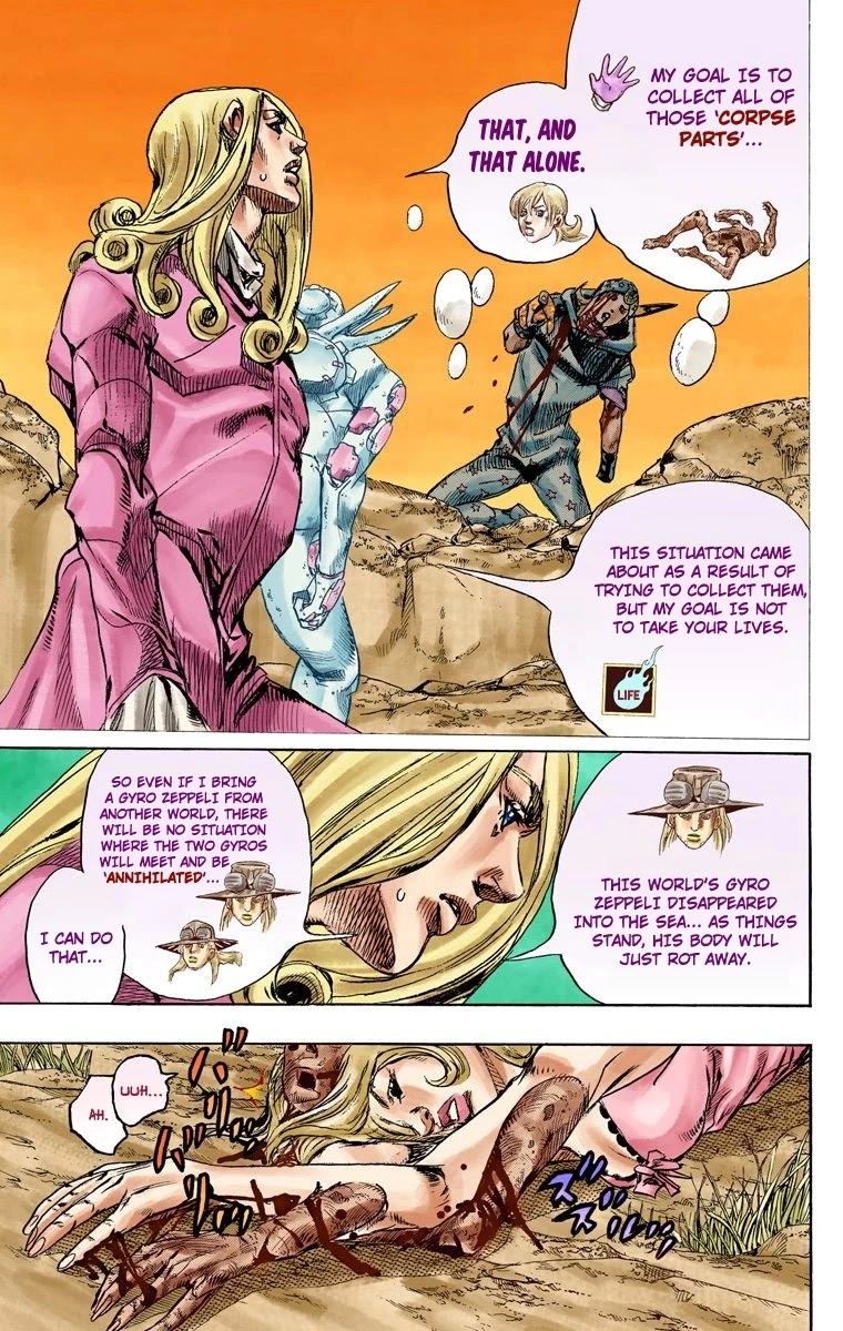 JoJo's Bizarre Adventure Part 7 - Steel Ball Run (Official Colored) Chapter 88 page 7 - Chapter 88: Break My Heart, Break Your Heart Part 1