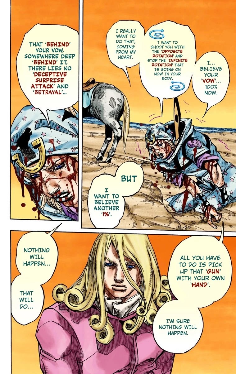 JoJo's Bizarre Adventure Part 7 - Steel Ball Run (Official Colored) Chapter 89 page 12 - Chapter 89: Break My Heart, Break Your Heart Part 2