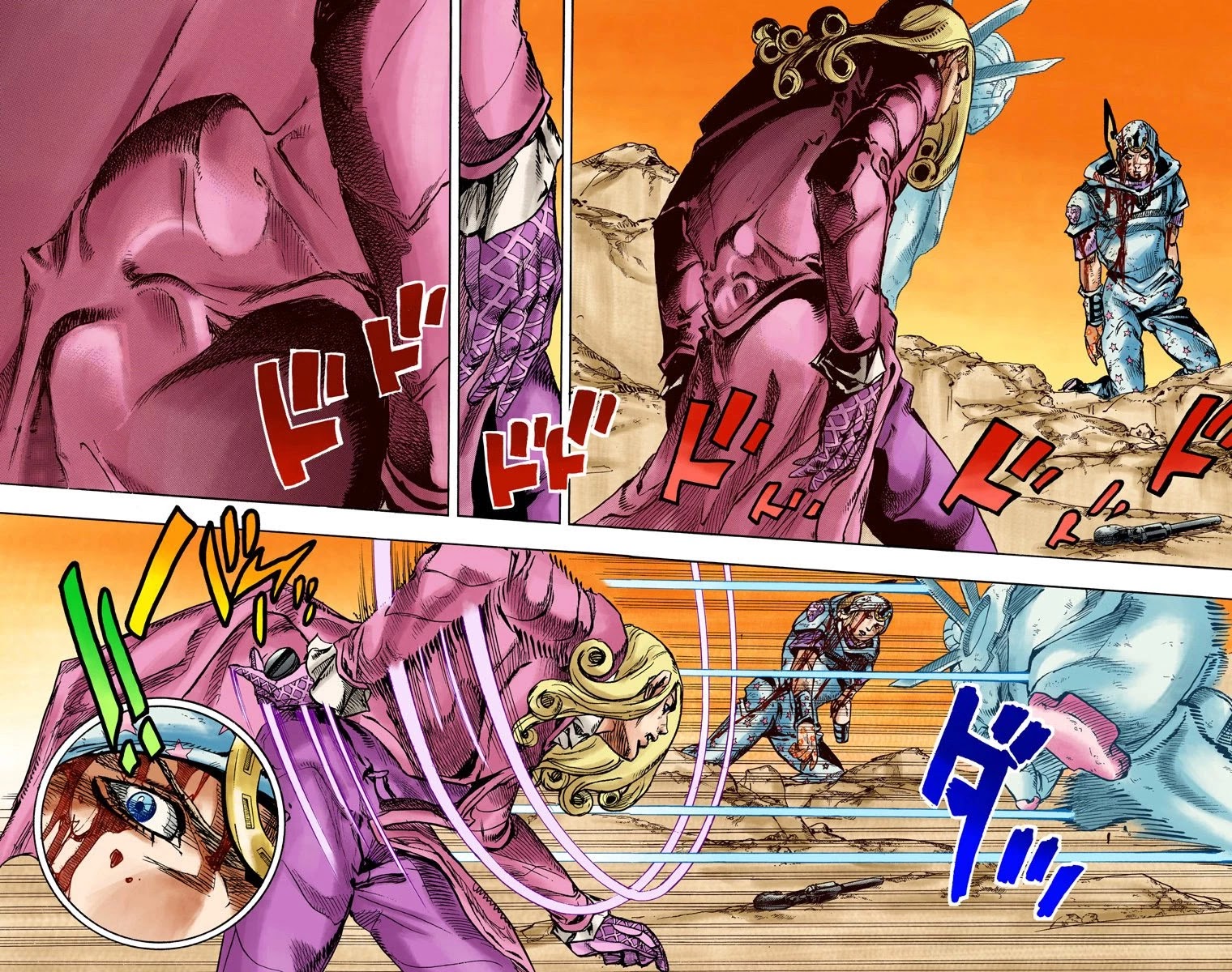 JoJo's Bizarre Adventure Part 7 - Steel Ball Run (Official Colored) Chapter 89 page 17 - Chapter 89: Break My Heart, Break Your Heart Part 2