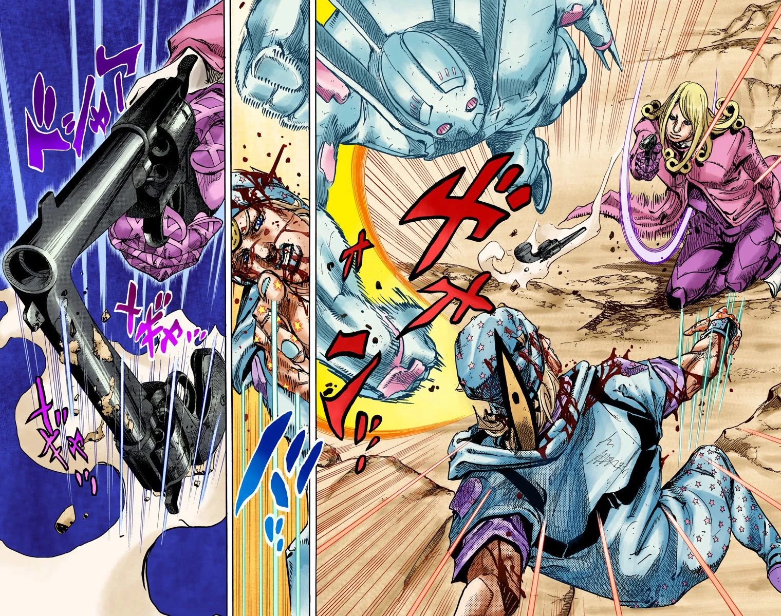 JoJo's Bizarre Adventure Part 7 - Steel Ball Run (Official Colored) Chapter 89 page 18 - Chapter 89: Break My Heart, Break Your Heart Part 2