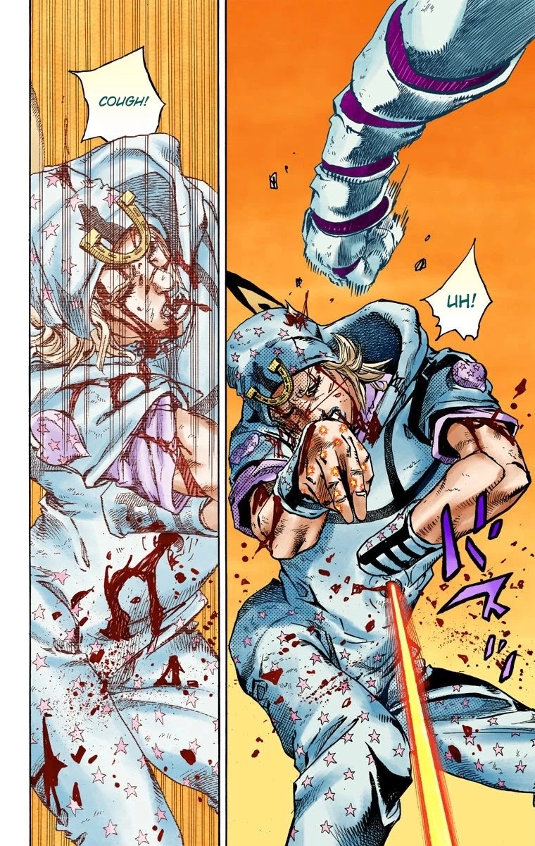 JoJo's Bizarre Adventure Part 7 - Steel Ball Run (Official Colored) Chapter 89 page 20 - Chapter 89: Break My Heart, Break Your Heart Part 2