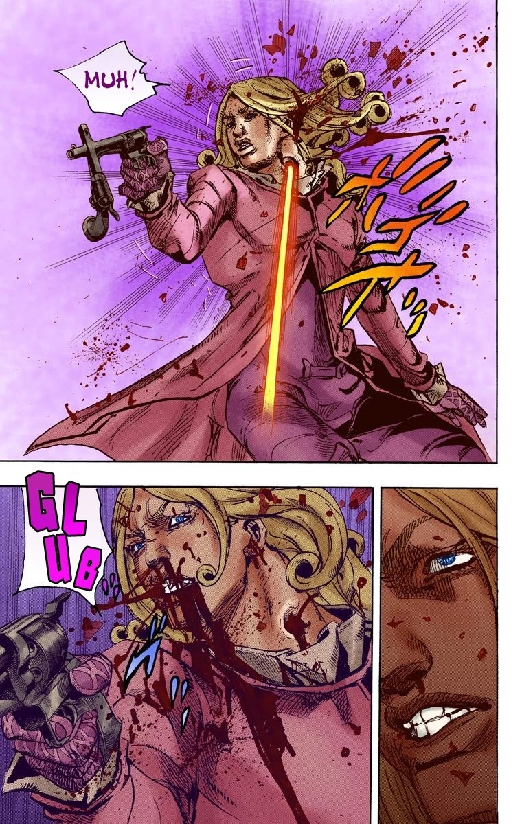 JoJo's Bizarre Adventure Part 7 - Steel Ball Run (Official Colored) Chapter 89 page 21 - Chapter 89: Break My Heart, Break Your Heart Part 2