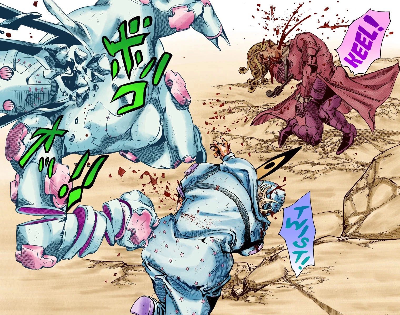 JoJo's Bizarre Adventure Part 7 - Steel Ball Run (Official Colored) Chapter 89 page 22 - Chapter 89: Break My Heart, Break Your Heart Part 2