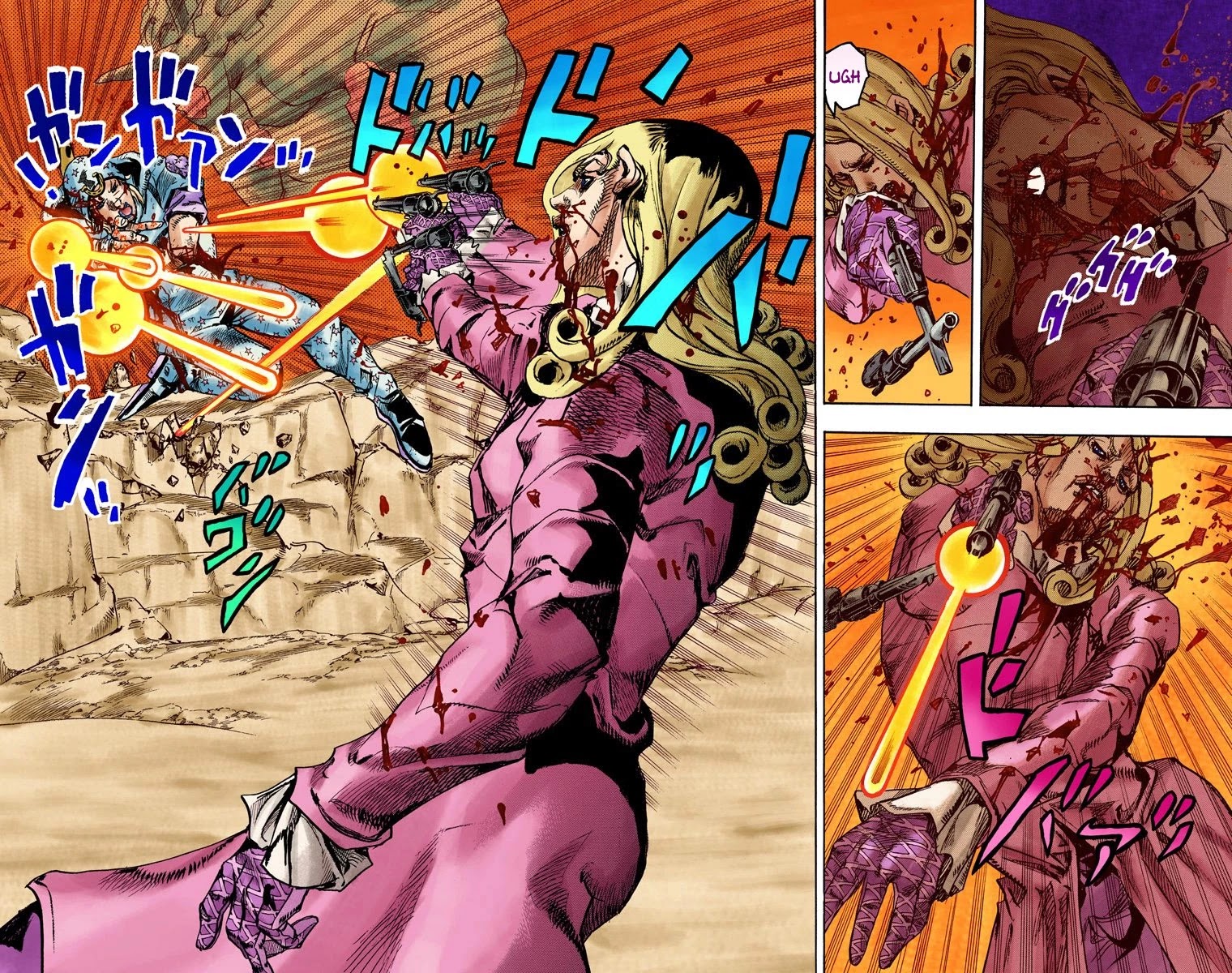 JoJo's Bizarre Adventure Part 7 - Steel Ball Run (Official Colored) Chapter 89 page 23 - Chapter 89: Break My Heart, Break Your Heart Part 2