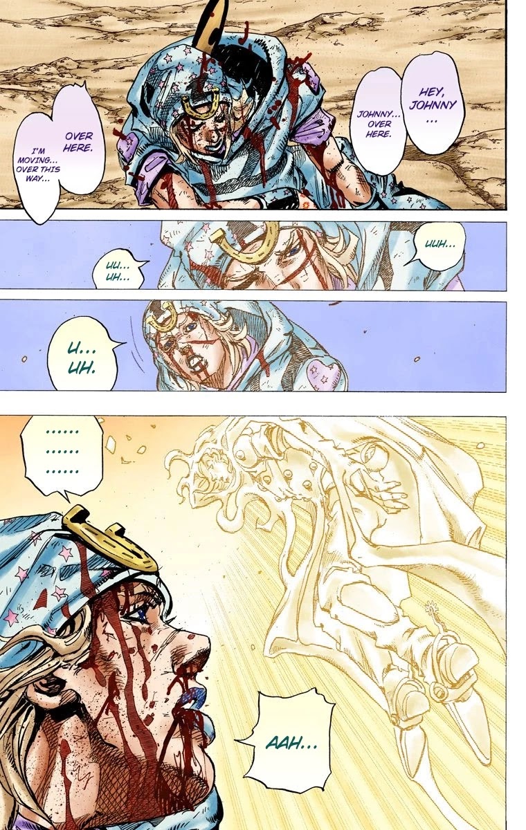 JoJo's Bizarre Adventure Part 7 - Steel Ball Run (Official Colored) Chapter 89 page 26 - Chapter 89: Break My Heart, Break Your Heart Part 2