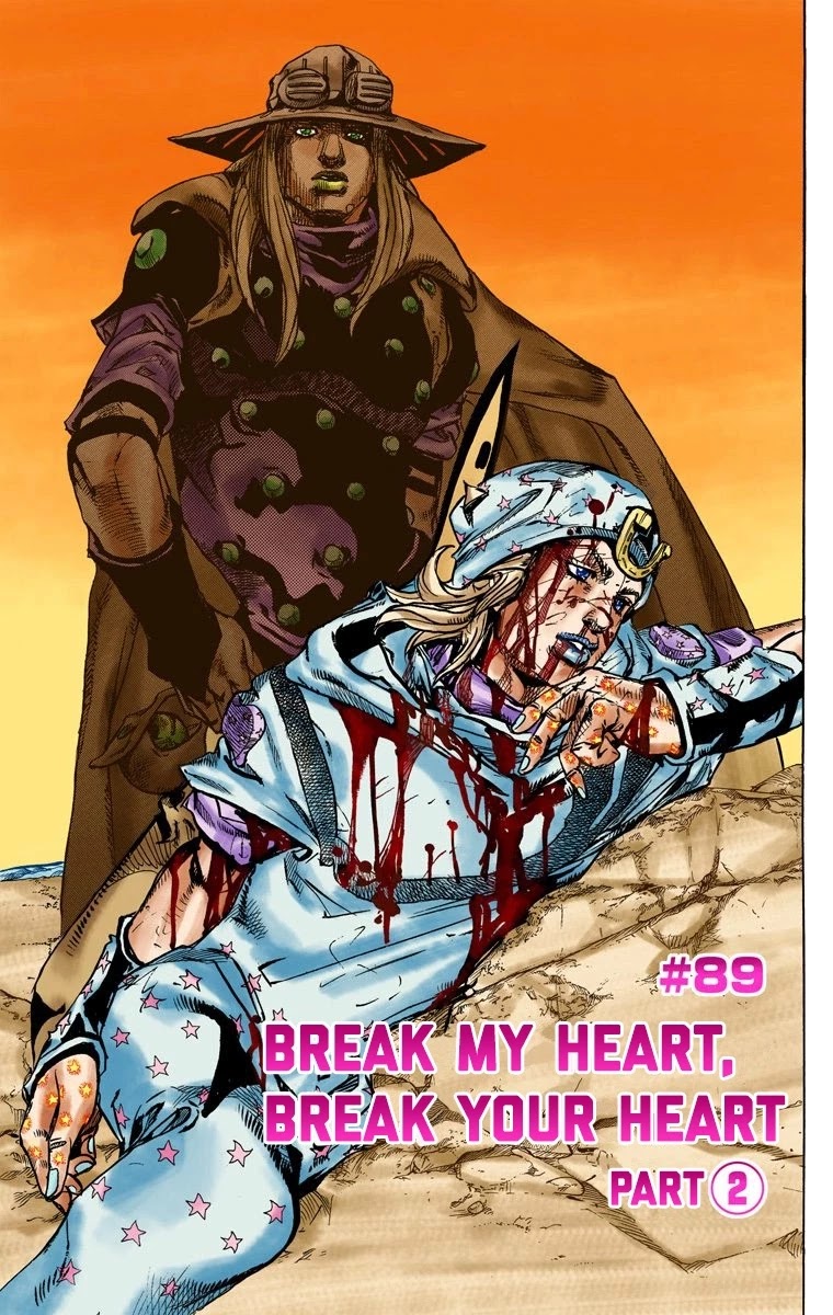 JoJo's Bizarre Adventure Part 7 - Steel Ball Run (Official Colored) Chapter 89 page 3 - Chapter 89: Break My Heart, Break Your Heart Part 2