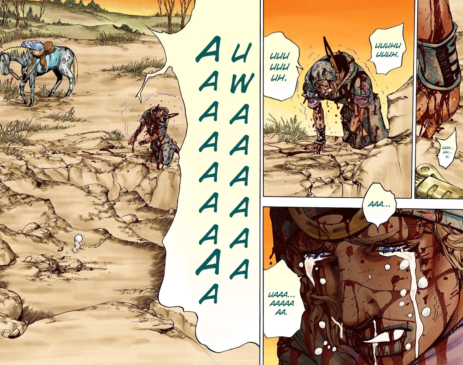 JoJo's Bizarre Adventure Part 7 - Steel Ball Run (Official Colored) Chapter 89 page 32 - Chapter 89: Break My Heart, Break Your Heart Part 2