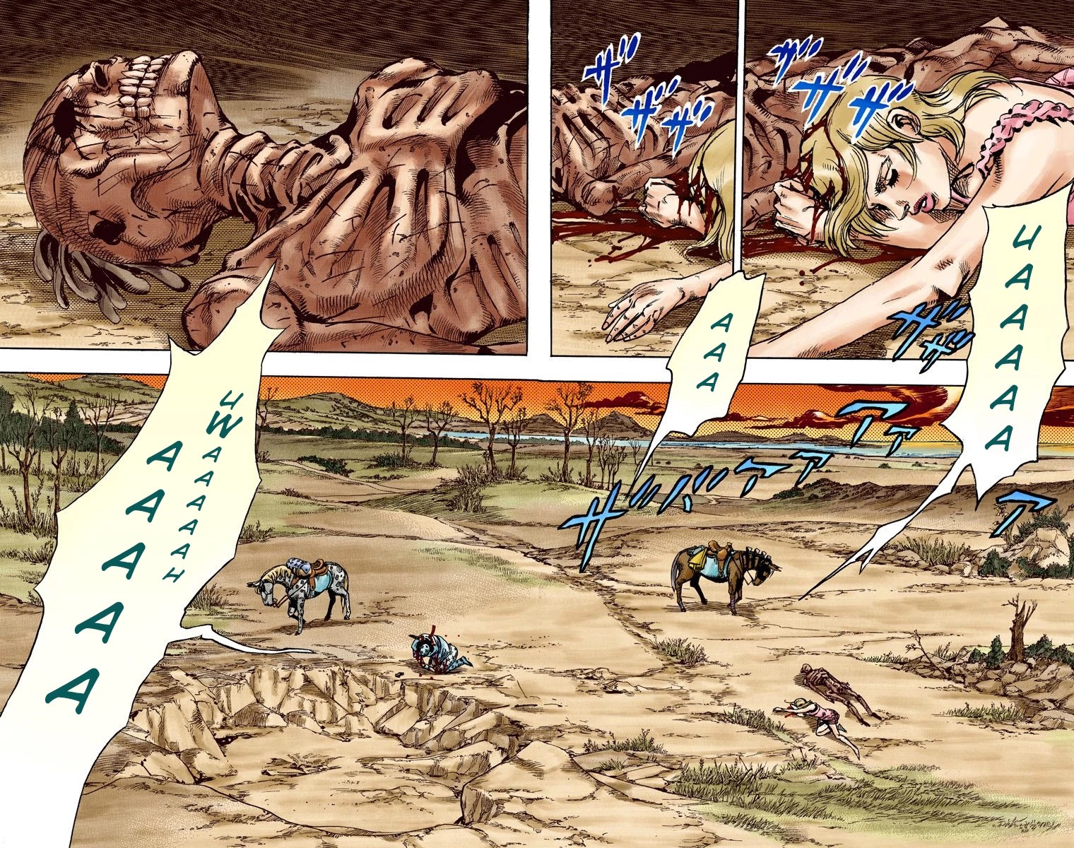 JoJo's Bizarre Adventure Part 7 - Steel Ball Run (Official Colored) Chapter 89 page 33 - Chapter 89: Break My Heart, Break Your Heart Part 2