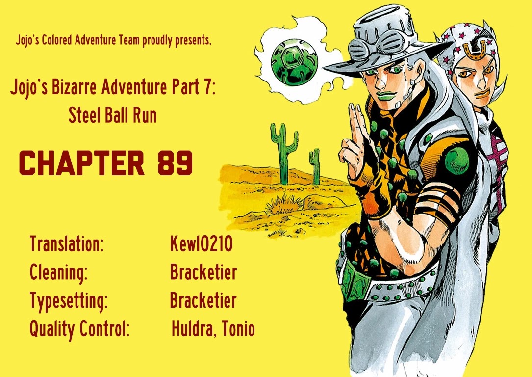 JoJo's Bizarre Adventure Part 7 - Steel Ball Run (Official Colored) Chapter 89 page 34 - Chapter 89: Break My Heart, Break Your Heart Part 2